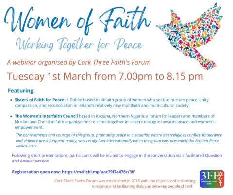 The Cork Three Faiths Forum | Missionary Sisters of Our Lady of Apostles